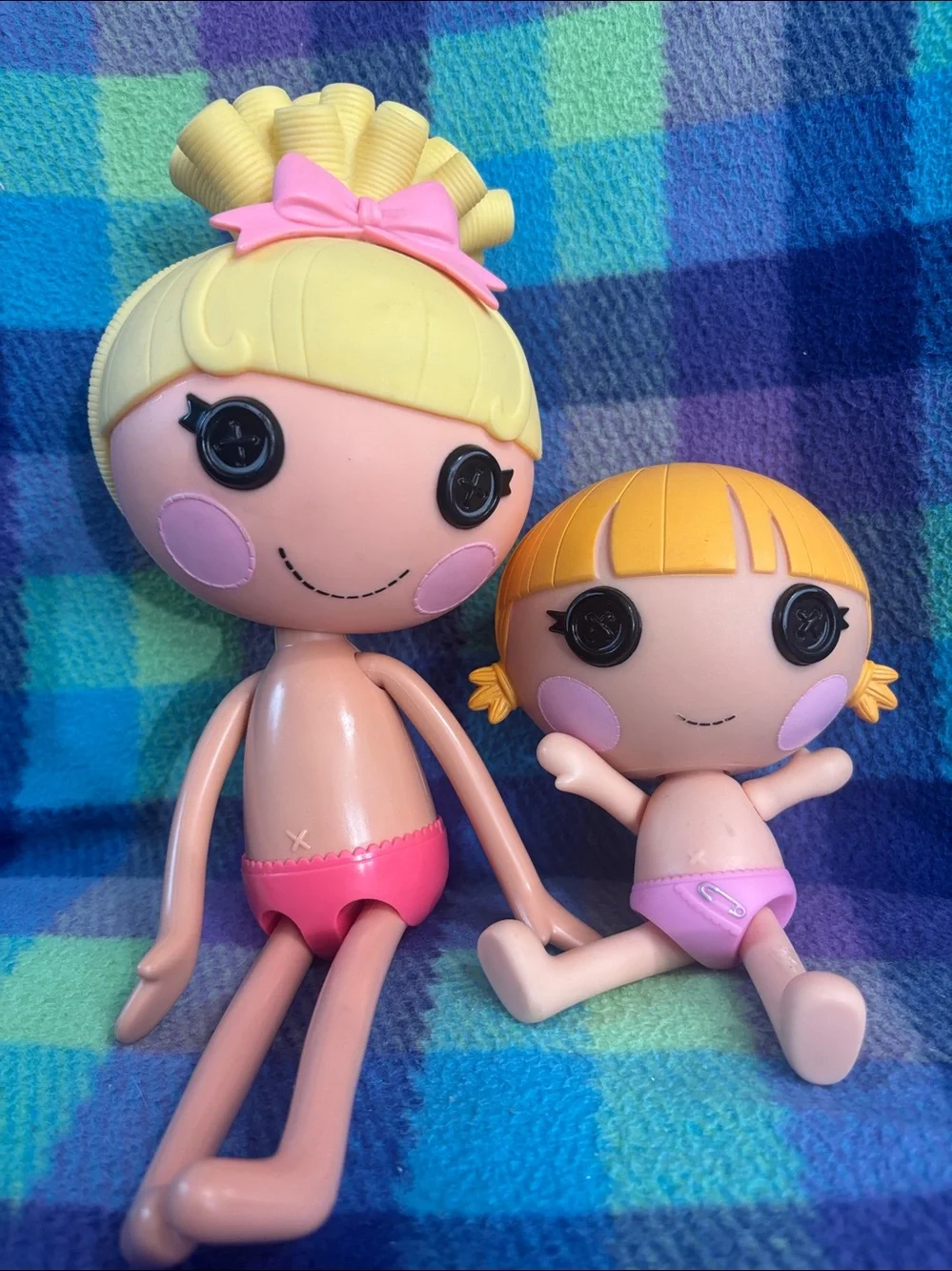 Lalaloopsy Doll Bundle Lot (3) Silly Hair, Starlight & Little Sister Nude